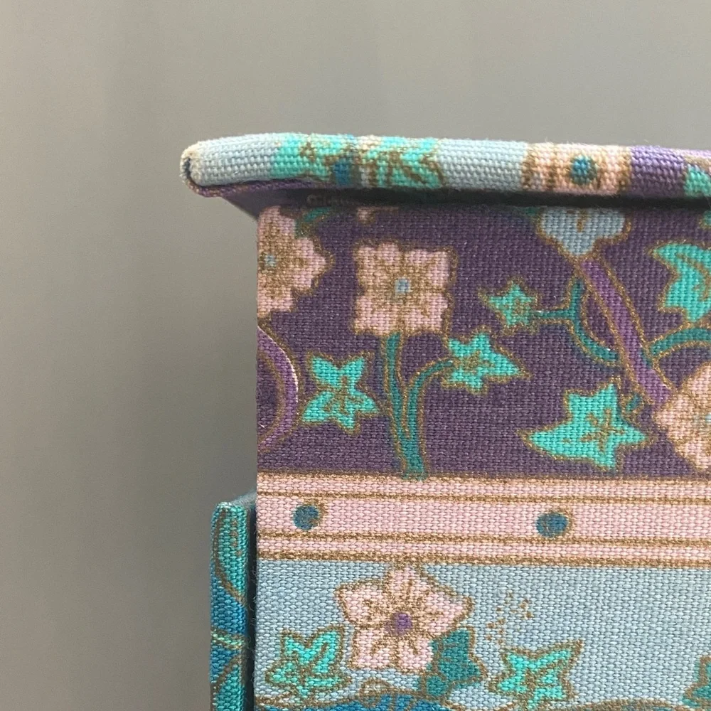 Oscar de la Renta Floral Jewelry Organizer - Purple and Blue